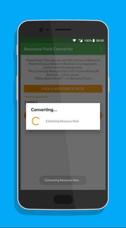 Resource Pack Converter for Android - APK Download