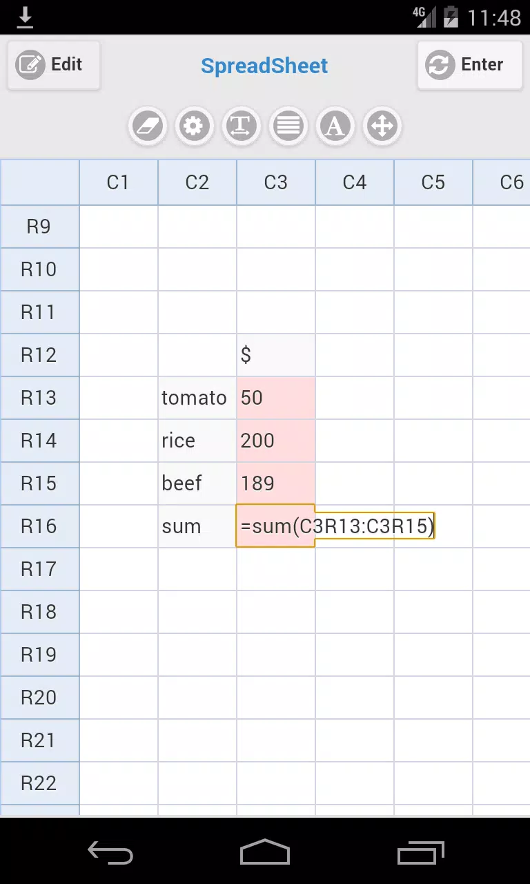 Spreadsheet APK