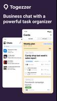 Togezzer.net Work Chat Tasks poster