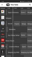 Indonesia TV Guide captura de pantalla 2