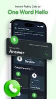 Touchless Dialer: call logs Affiche