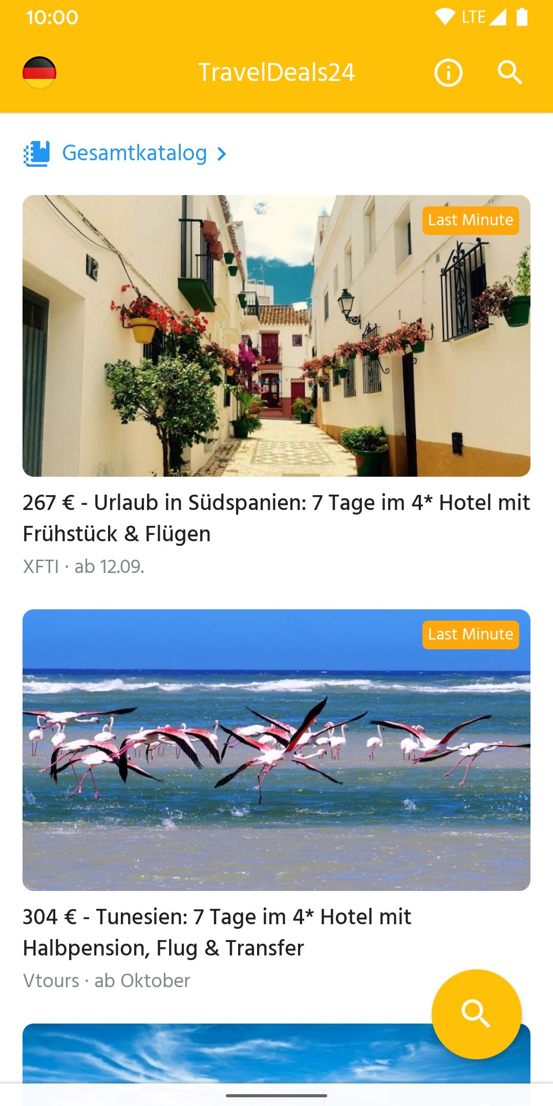 Reisedeals Urlaub Last Minute Und Pauschalreisen Fur Android Apk Herunterladen
