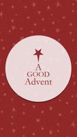 A Good Advent poster