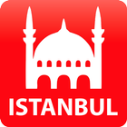 Istanbul Travel Map Guide with biểu tượng