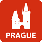 Prague travel map guide ไอคอน