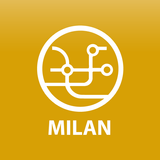 Public transport map Milan