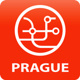 Public transport map Prague