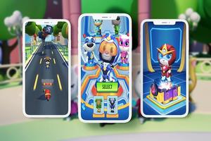 Walkthrough for Talking Tom Hero Dash 2021 poster