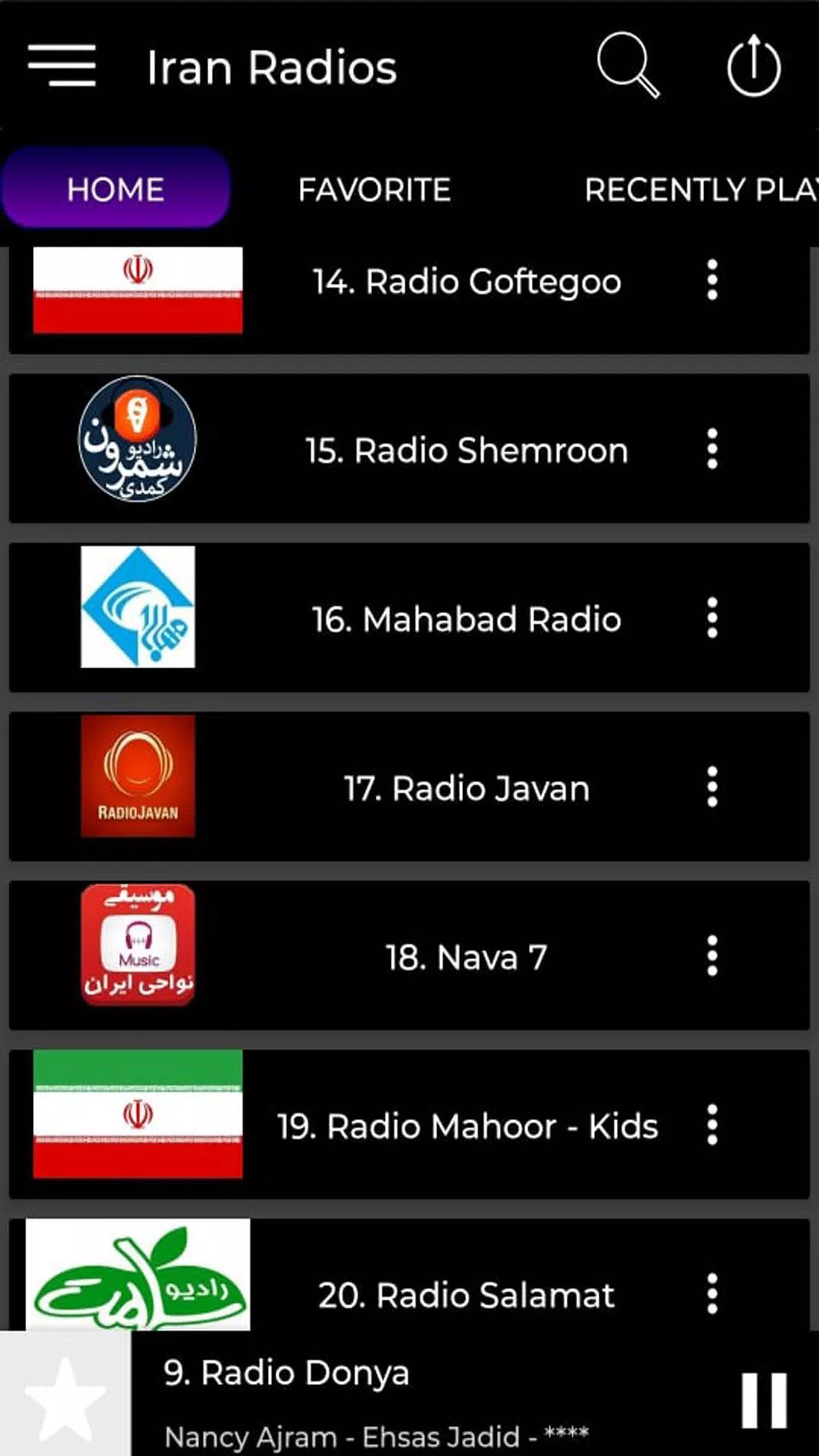Iran Radio Stations Online - Persian FM AM Music for Android - APK Download