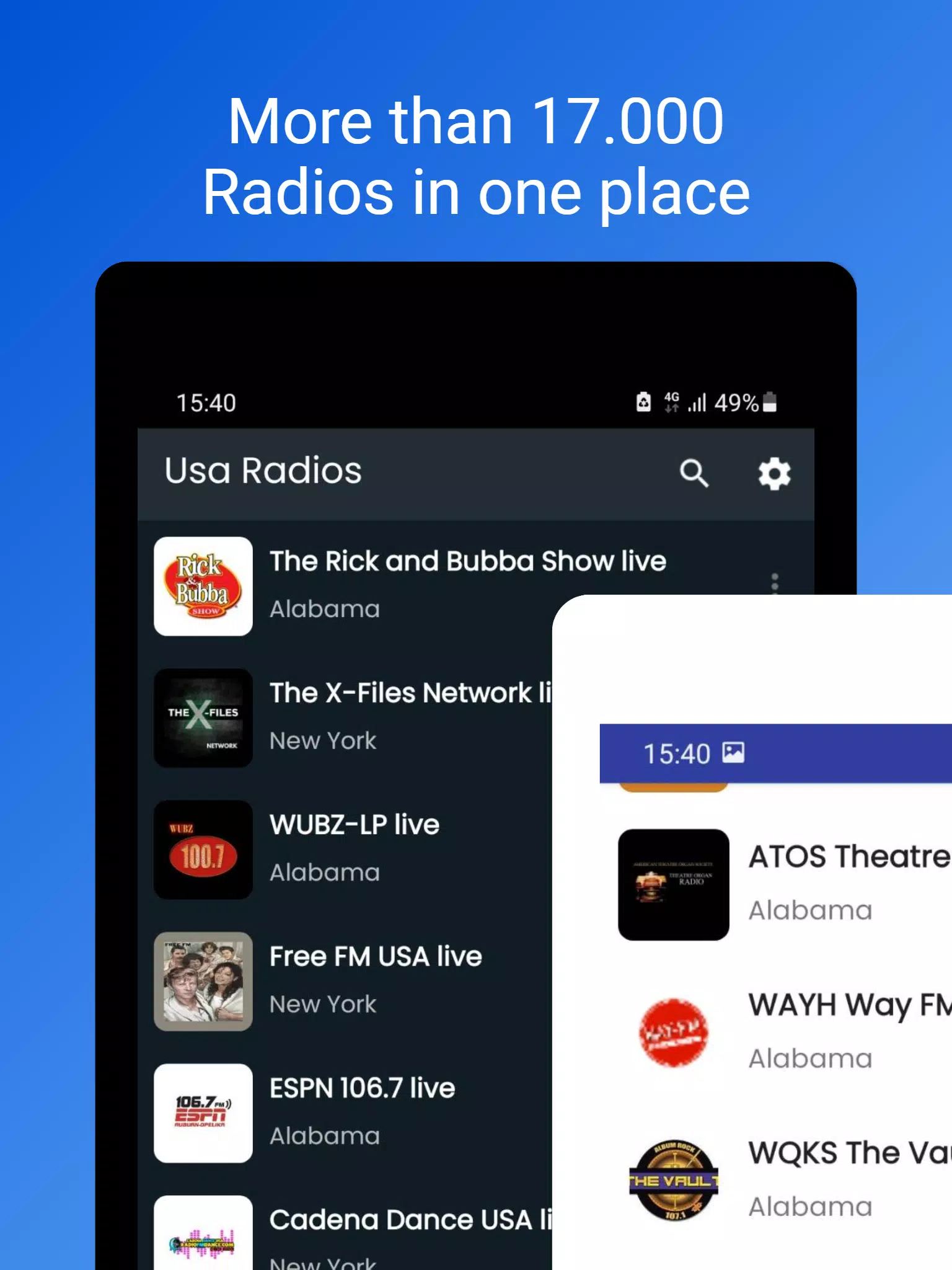 Radio USA - Online FM AM Live APK pour Android Télécharger