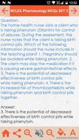 NCLEX Pharmacology MCQs & Test screenshot 2