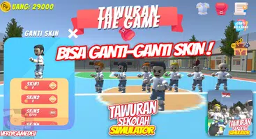 Tawuran Sekolah Simulator screenshot 1