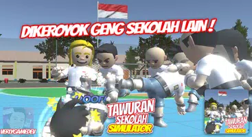 Tawuran Sekolah Simulator screenshot 4