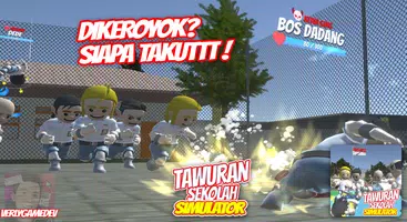 Tawuran Sekolah Simulator screenshot 6