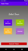 Toilet Timer(Manage your time) Affiche