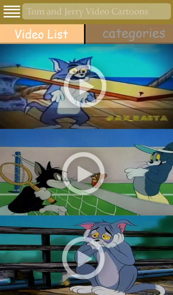 Video Cartoons Tom and Jerry Full episodes APK for Android Download