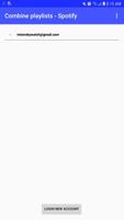 Combine playlists - Spotify syot layar 1