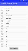 Combine playlists - Spotify скриншот 3