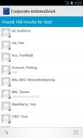 Corporate Addressbook Screenshot 2
