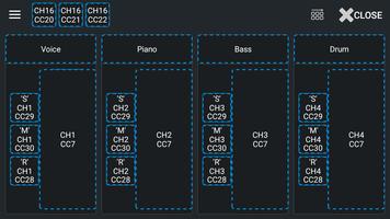 2 Schermata MIDI Mixer