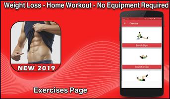 Weight Loss - Home Workouts -N capture d'écran 2