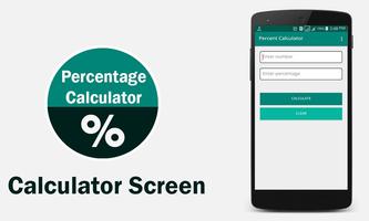 Percent Calculator الملصق