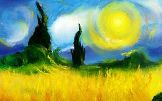 Vincent Van Gogh Set Wallpaper captura de pantalla 3
