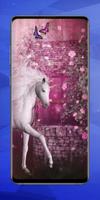 Cute Unicorn Wallpaper poster