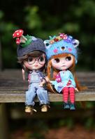 Cute Doll Wallpaper poster