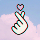 Finger Heart Wallpaper icône