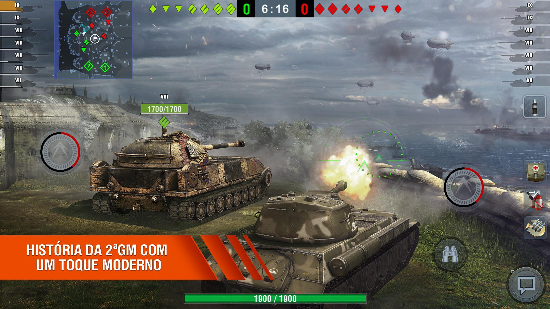 Почему world of tanks blitz