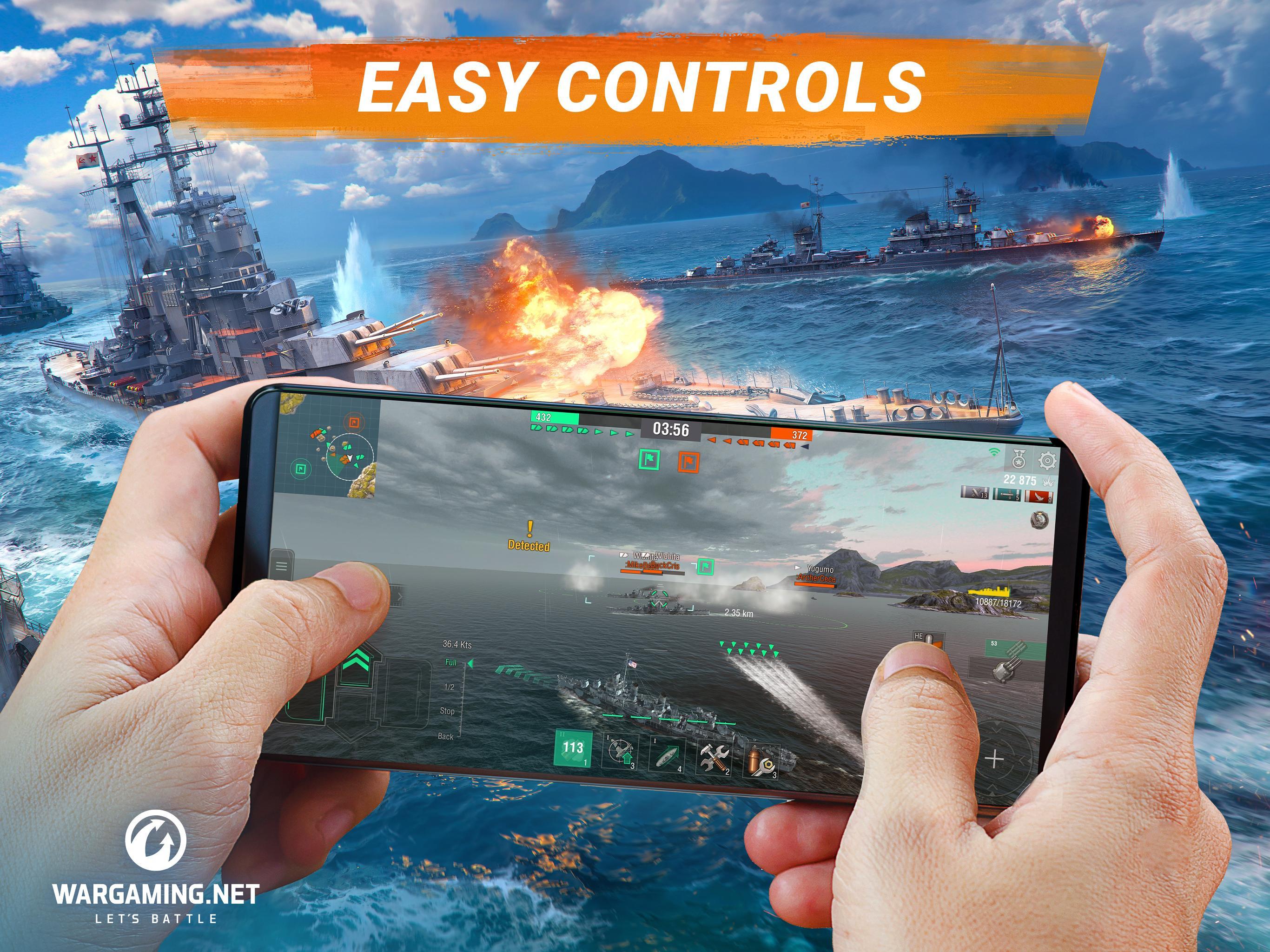 World Of Warships Blitz Gunship Action War Game For Android