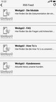 WeAppU.NET - TestApp für den App Wizard capture d'écran 1