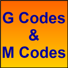 CNC Lathe Mill Machine G & M Codes icône