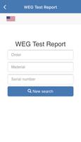 WEG Test Report screenshot 2