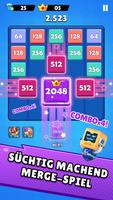 X2 Blocks & 2048 Merge Number Plakat