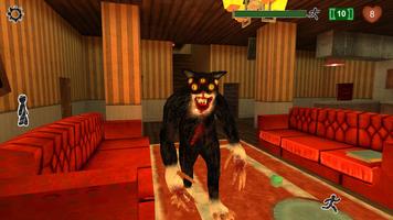 Poster Cat Fred Evil Pet. Horror game