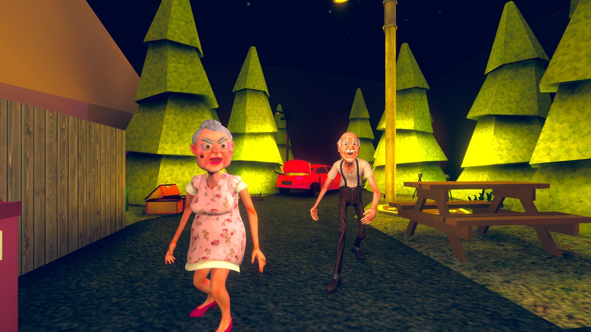 Мотель у Деда из ГРЕННИ 2. Blocky granny Horror House 3d. Что такое игра grandpa and Gloria. Santa granny Scary game - grandpa Horror Chapter 2.