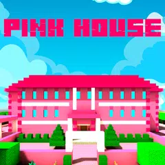 Pink Princess House Craft Game APK Herunterladen