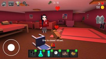 Night Horror In The Pink House imagem de tela 1
