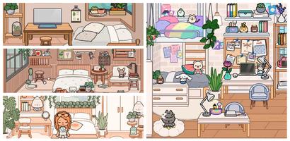 Toca Boca Bedroom Ideas Poster