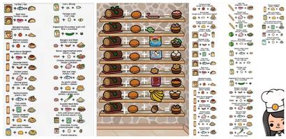 Toca Boca Food Recipes Ideas постер