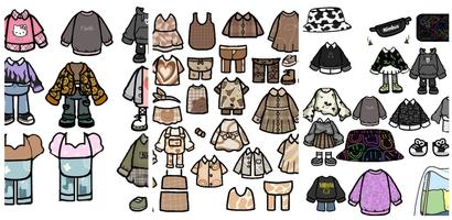 Toca Boca Outfit Ideas Ekran Görüntüsü 3