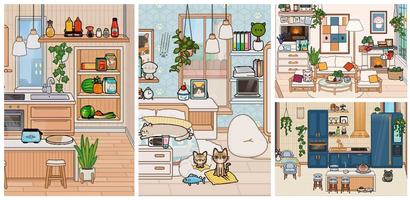 Aesthetic Toca Boca Room Ideas постер