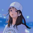 Anime Girl Profile Picture biểu tượng