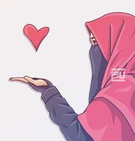 Girls Hijab Profile Picture ảnh chụp màn hình 1