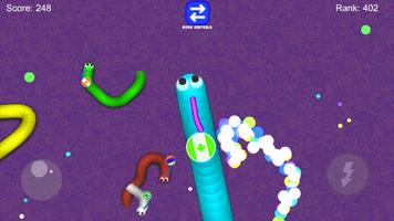 Worms Snake Zone Battle .io 포스터