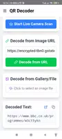 QR Decoder تصوير الشاشة 4