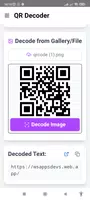 QR Decoder تصوير الشاشة 6