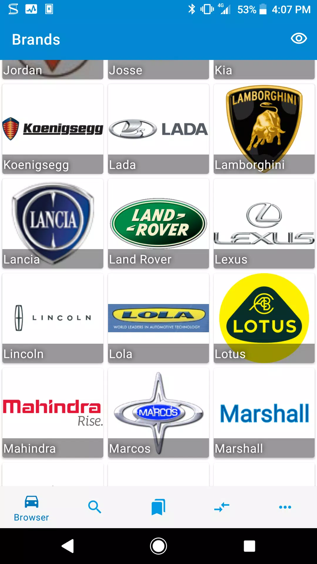Cars Database APK for Android Download